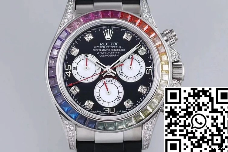 Rolex 116599RBOW Black Dial BL 1100 Factory ComfortFit Daytona 0714